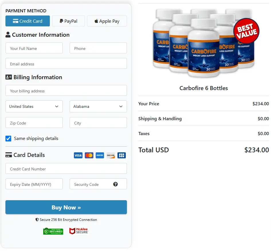 carbofire buy online